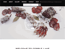 Tablet Screenshot of cobblelanecured.com